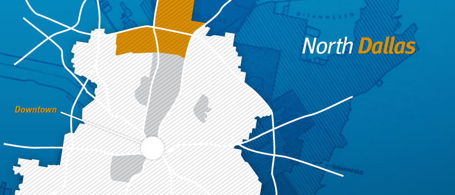 North Dallas Map